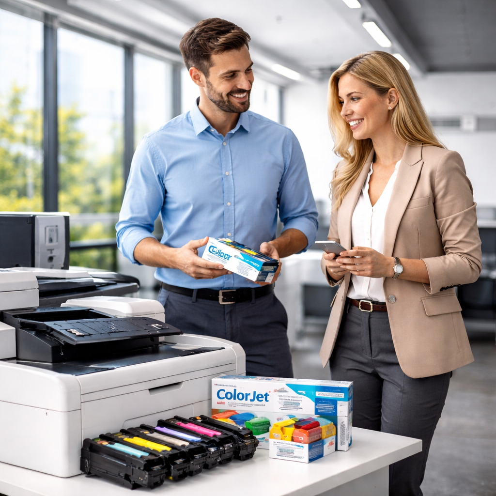 Tusze i tonery ColorJet – materiały eksploatacyjne do drukarek
